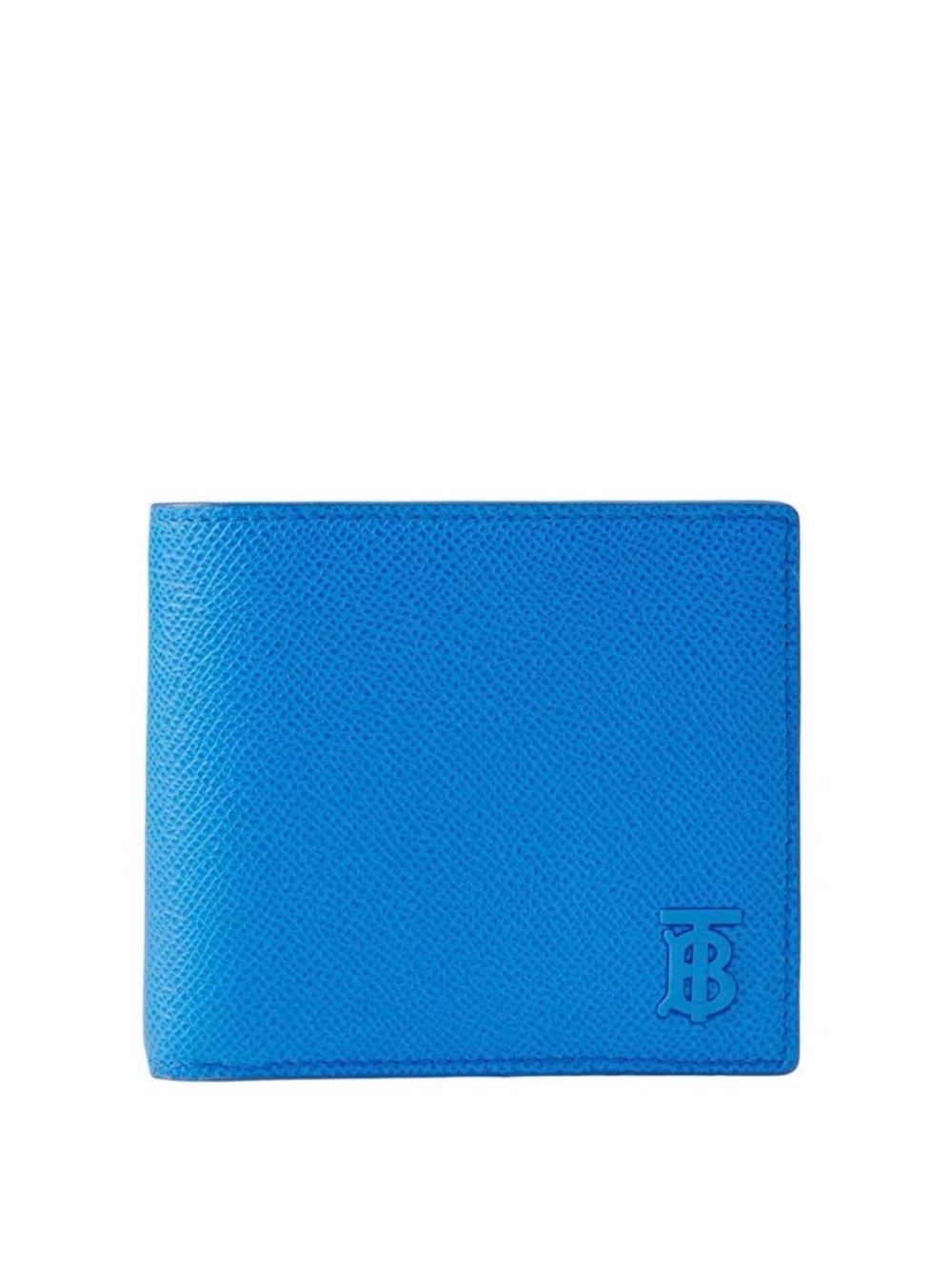 Burberry Blue Leather Bi-Fold Wallet